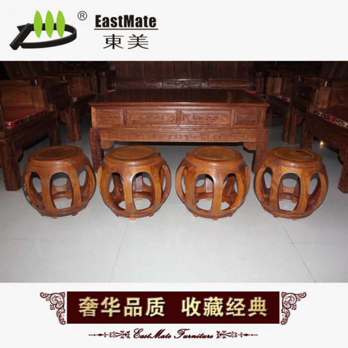 紅木凳子 非洲黃花梨小圓凳矮凳 小孩凳客廳換鞋小矮凳