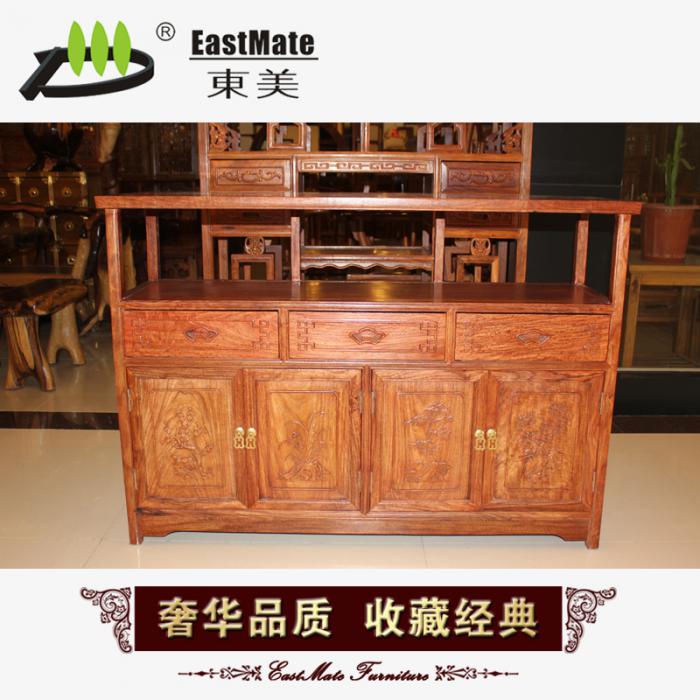 廠家直銷高檔實(shí)木餐邊柜 備餐柜 邊柜 餐廳家具訂做
