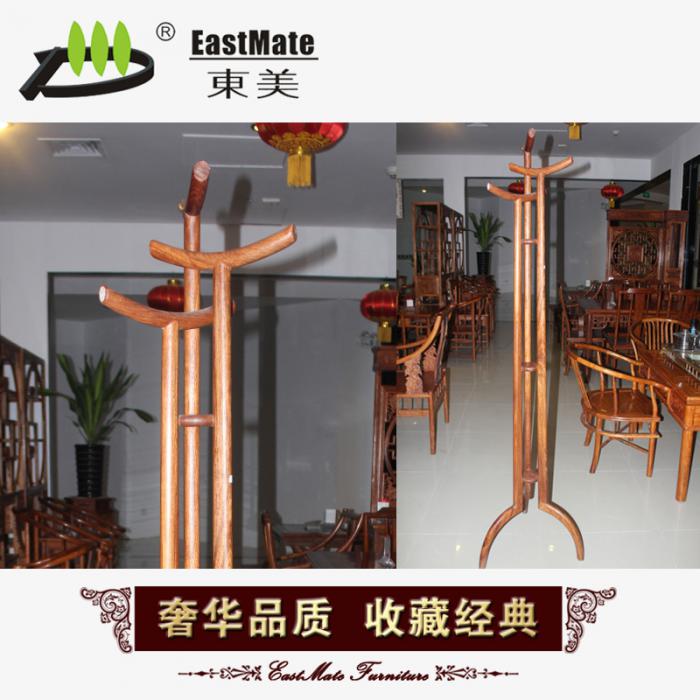 廠家直銷明式實木衣帽架 掛衣架 衣架 掛衣桿