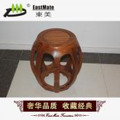 質(zhì)量保證非洲黃花梨圓凳 復(fù)古凳子 大號(hào)古凳
