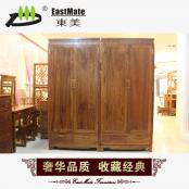 廠家直銷現(xiàn)代紅木衣柜 雙門實木衣柜 非黃衣櫥