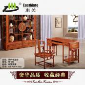 紅木家具 中式實(shí)木臺(tái)式電腦桌 花梨木辦公桌 紅木書桌寫字臺(tái)