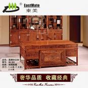 花梨木老板桌實木桌椅組合 辦公家具中式紅木書桌辦公臺