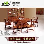 紅木家具 百福茶臺 功夫茶桌 廠家直銷可定制 花梨木茶桌