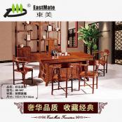 紅木家具 花梨木茶桌椅組合 茶臺批發(fā) 仿古茶桌 花梨木茶桌