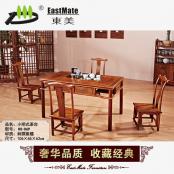 紅木家具 小明式茶臺 廠家直銷 花梨木 刺猬紫檀 紅木茶桌