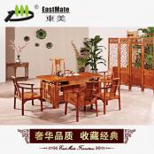 紅木家具 迎賓茶臺(tái) 功夫茶臺(tái) 花梨木茶幾茶桌椅組合 紅木茶桌