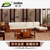 紅木家具 轉(zhuǎn)角沙發(fā) 廠家直銷定制 非洲花梨木 紅木古典家具