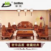 紅木家具 實木客廳組合沙發(fā) 古典紅木沙發(fā) 刺猬紫檀沙發(fā)